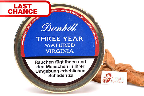 Alfred Dunhill Three Year Matured Virginia Pfeifentabak 50g Dose Alfred Dunhill Three Year Matured Virginia Pfeifentabak 50g Dose